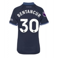 Tottenham Hotspur Rodrigo Bentancur #30 Vieraspaita Naiset 2023-24 Lyhythihainen